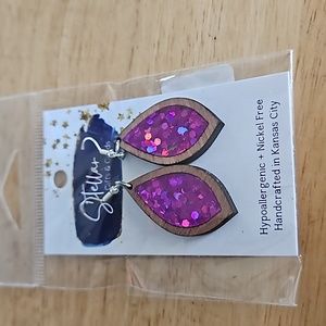 Teardrop earrings